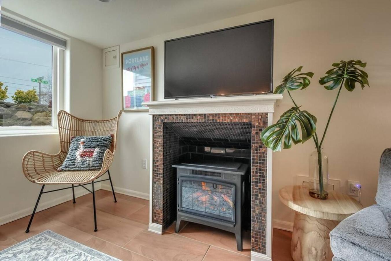 Private New Garden Apartment W Hot Tub Camas Exterior foto